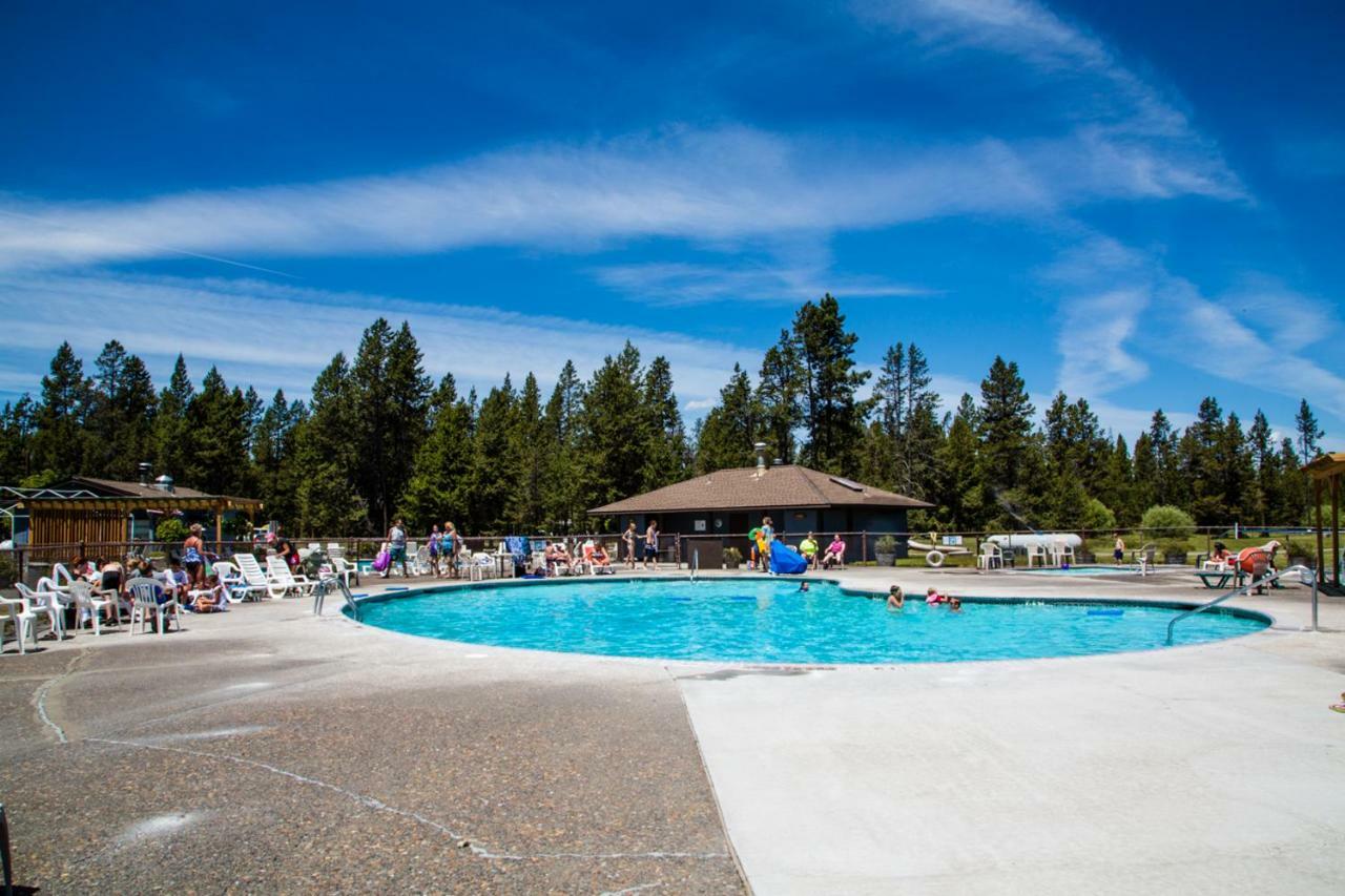 Bend-Sunriver Camping Resort 24 Ft. Yurt 12 Esterno foto